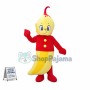 Banana Doll In The Red Shirt Mascot Costume