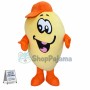 Big Mango In The Cap Mascot Costume