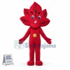 Well-connected Bright Maple Leaf Mascot Costume