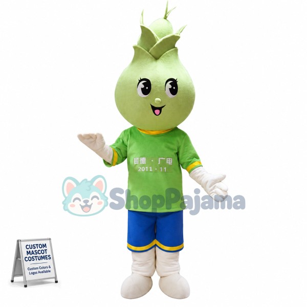 Customized Tender Bamboo Shoot Mascot Costume