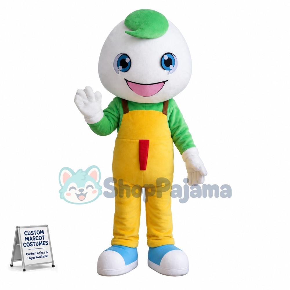 Bright Cartoon Mimosa Doll Mascot Costume