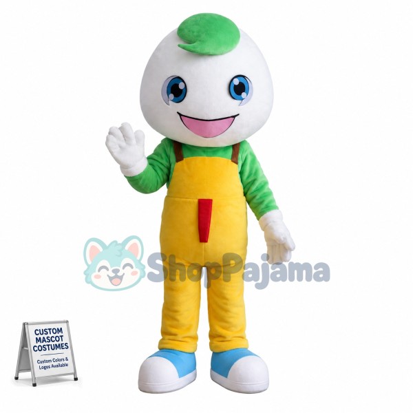 Bright Cartoon Mimosa Doll Mascot Costume