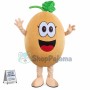 Sweet Juicy Cantaloupe Mascot Costume