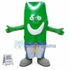 Green Cartoon Tin Box Mascot Costume