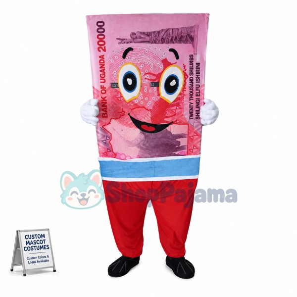 Twenty Thousand Ugandan Shilling Note Mascot Costume