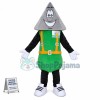 Triangle Brick of Real Estate Company Mascot Costume