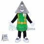 Triangle Brick of Real Estate Company Mascot Costume