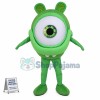 Bright Colored Monocular Mascot Costume