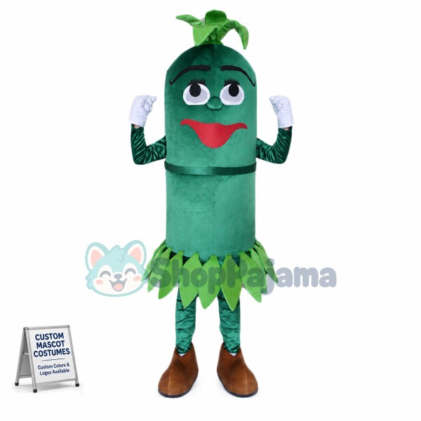 Podocarpus Potted Plant Mascot Costume
