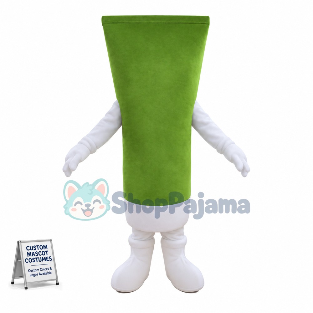 Volcanic Rock Facial Cleanser Mascot Costume
