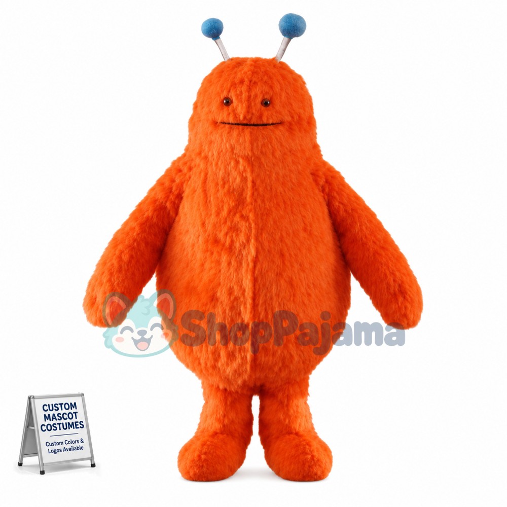 Alien Fur Monster With Tentacles Mascot Costume
