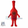 Red Bottle of Brandy Mascot Costume