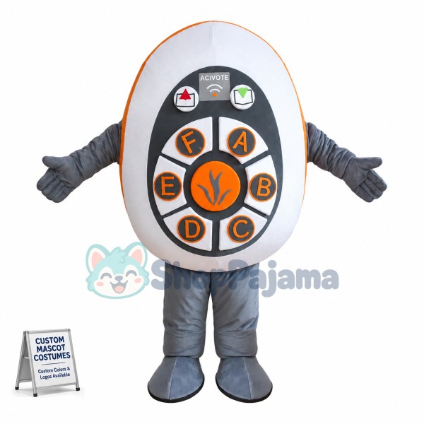 Remote Control Cartoon Mascot Costume