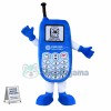 Wired Mobile Phone Mascot Costume
