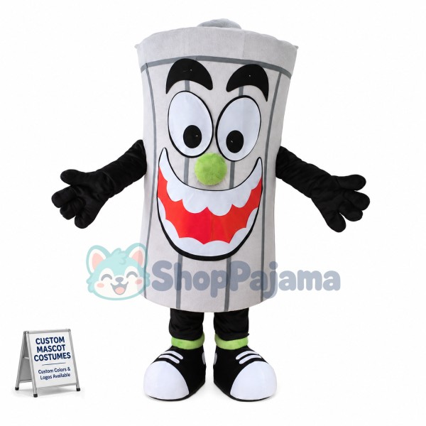Trash Can With Peculiar Smell Mascot Costume