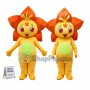 Blooming Brilliant Star Flower Mascot Costume