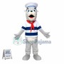 Honest Sailor Seal Mascot Costume