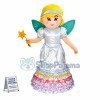 The Pretty Girl In Flower Fairy Suit Mascot Costume