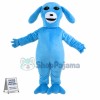 Trained Blue Dog Mascot Costume