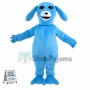 Trained Blue Dog Mascot Costume