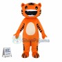 Naughty Cute Baby Tiger Mascot Costume