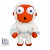 Surprised The Snow White Monkey Mascot Costume