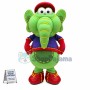 Stitched Green Baby Elephant Mascot Costume
