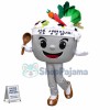 Pot of Soup With Rich Ingredients Mascot Costume