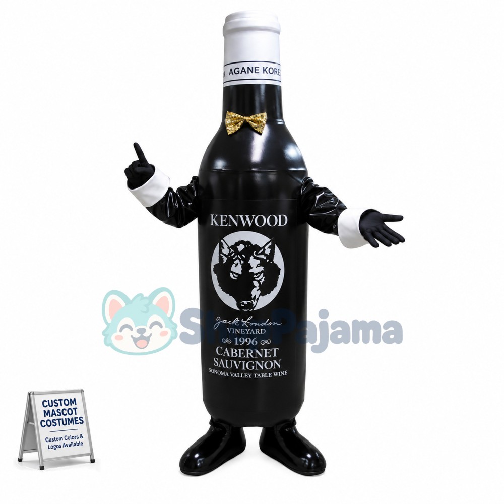 Cabernet Sauvignon Red Wine Mascot Costume