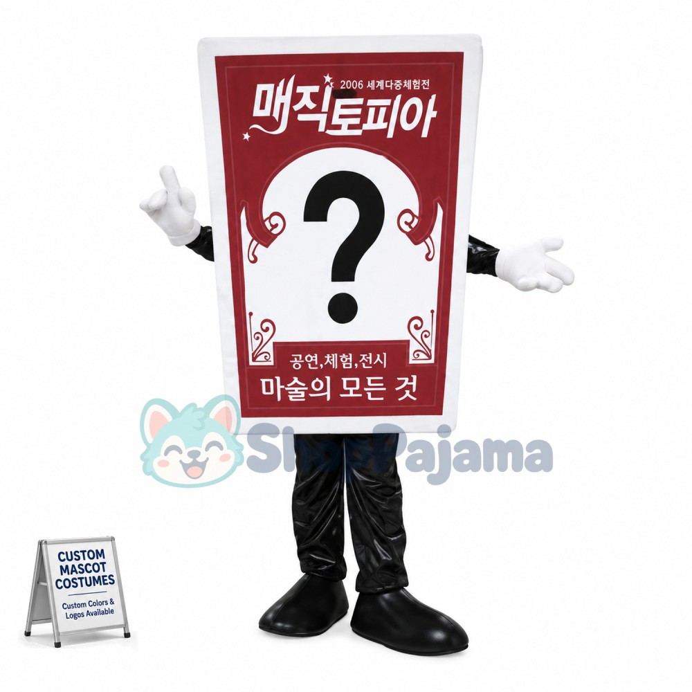 Tarot Card for Divination Mascot Costume