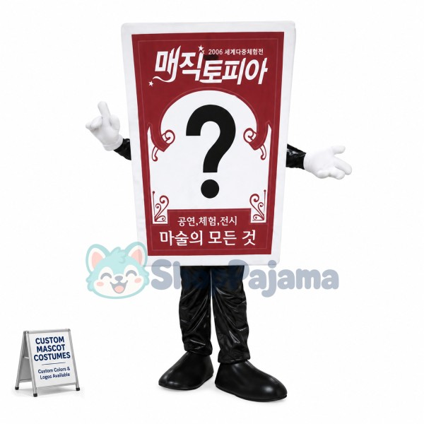 Tarot Card for Divination Mascot Costume