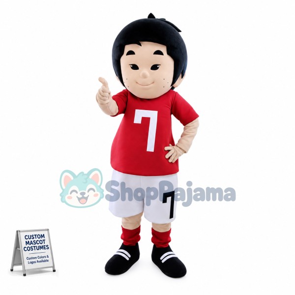 Strong Boy Seed Player Mascot Costume