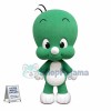 Amiable Green Baby Dragon Mascot Costume