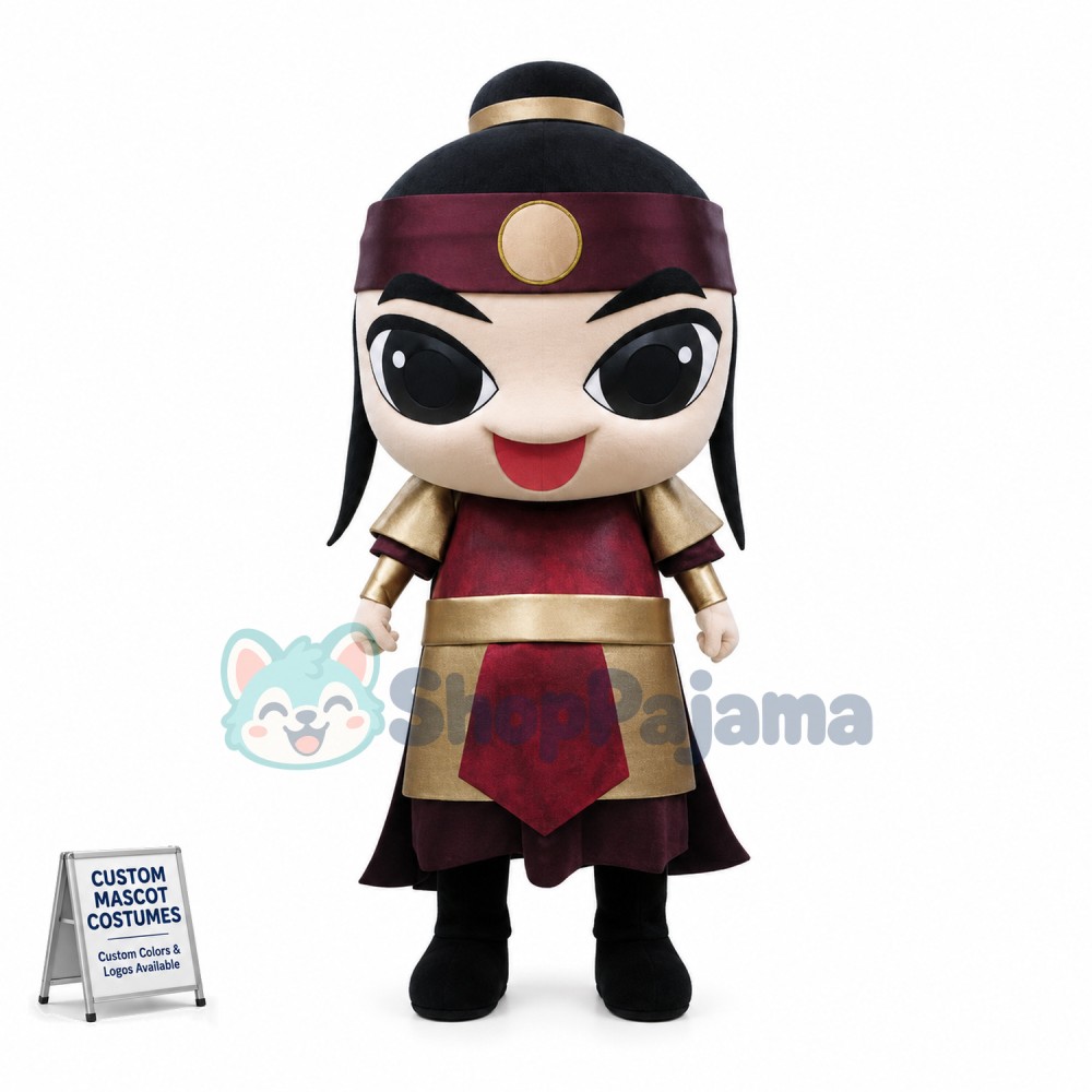 The Heroic Warrior of Ancient Korea Mascot Costume