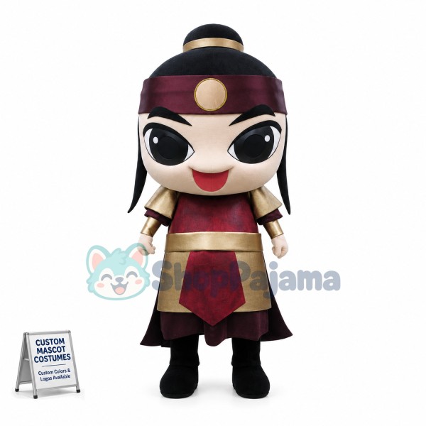 The Heroic Warrior of Ancient Korea Mascot Costume