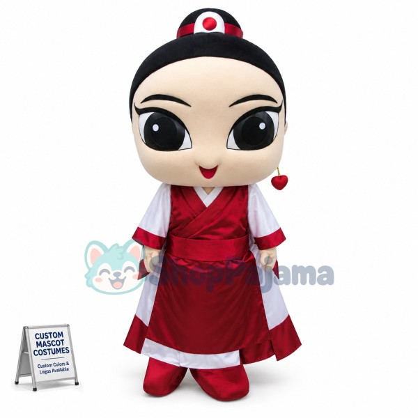The Heroic Warrior of Ancient Korea Mascot Costume