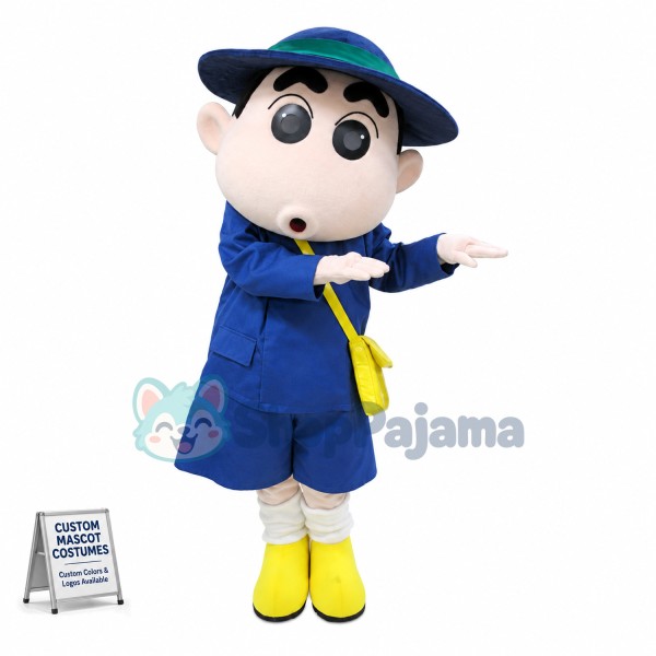 Student Nohara Shinnosuke Cartoon Mascot Costume