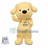 Beige Puppy of Children Underwear Brand Mascot Costume