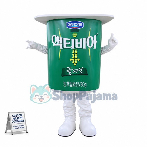 Yogurt Flavored Fermented Milk Mascot Costume