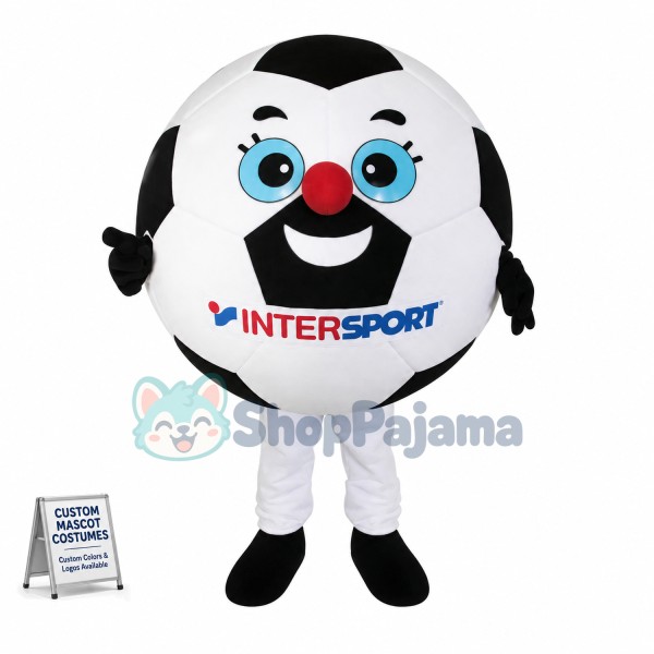 Football of Sporting Goods Brand Mascot Costume