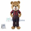 The Kind Manager Brown Bear Mascot Costume