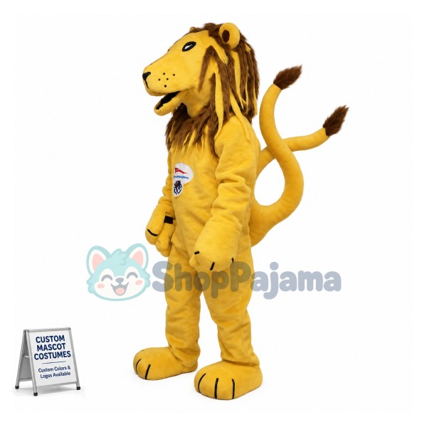 Two-tailed Ancient Beast Lion Mascot Costume