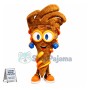 Entrusted Brown Torch Cartoon Mascot Costume