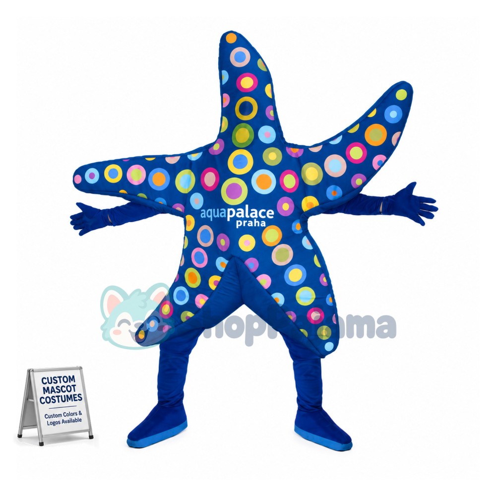Water Park Starfish Mascot Costume For Sauna World