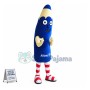 Blue Pencil of Insurance Global Group Mascot Costume