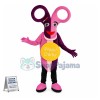 Two-color Scissor Mascot Costume For Manual Class