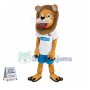 The Well-behaved Little Lion Mascot Costume