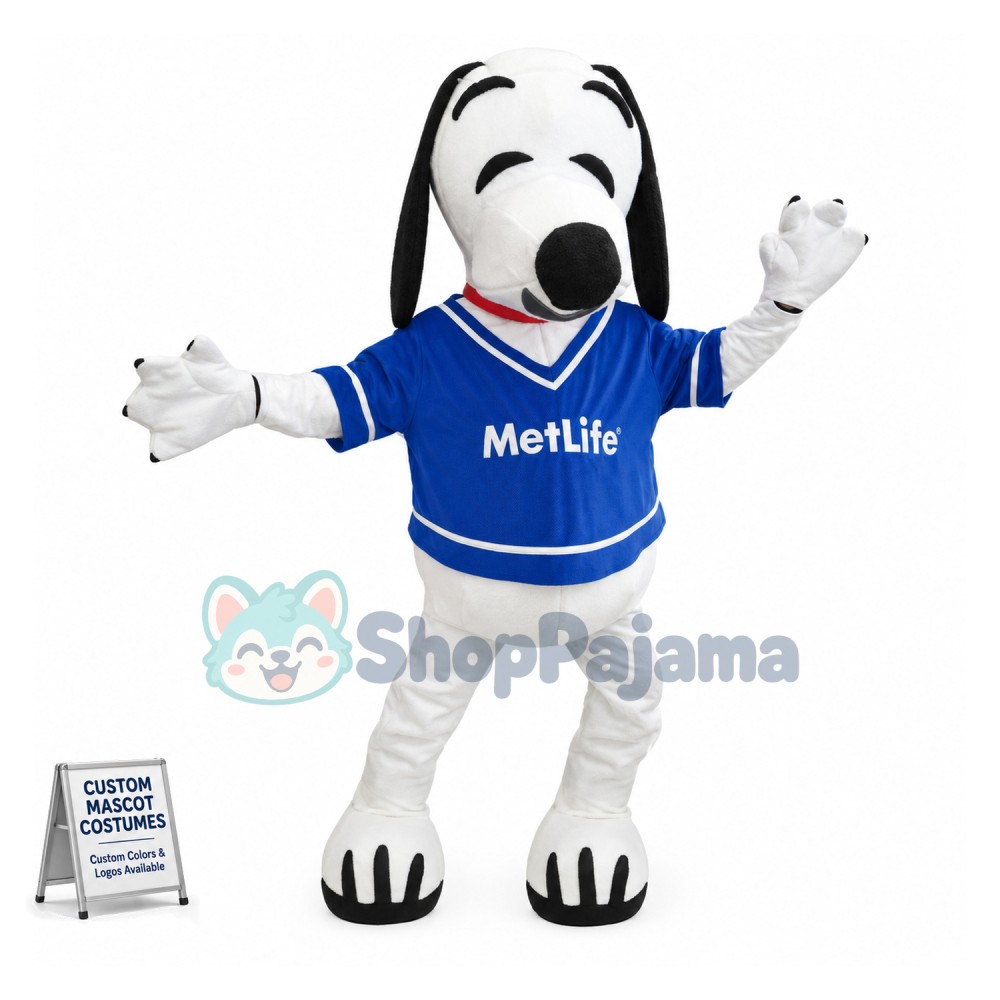 Glad Snoopy of Insurance Company Mascot Costume