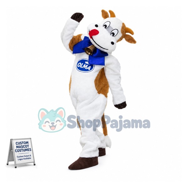 Brown Cow of High-end Watch Brand Mascot Costume