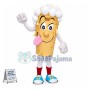 Tempting Butter Bread Stick Mascot Costume
